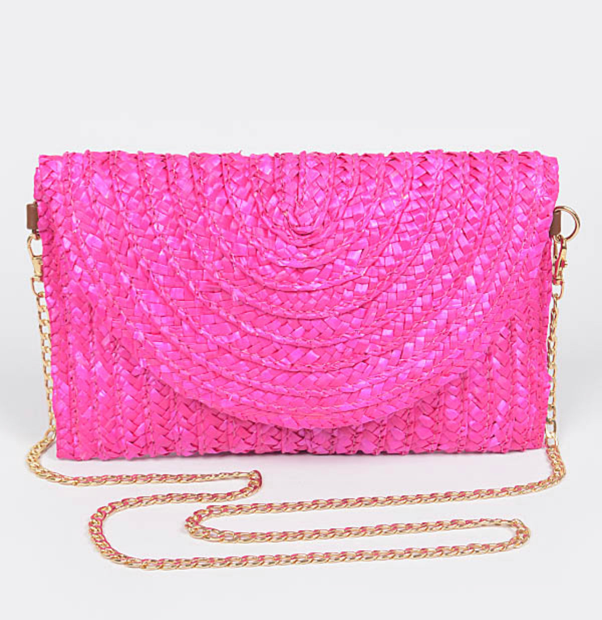 Straw Fashion Clutch