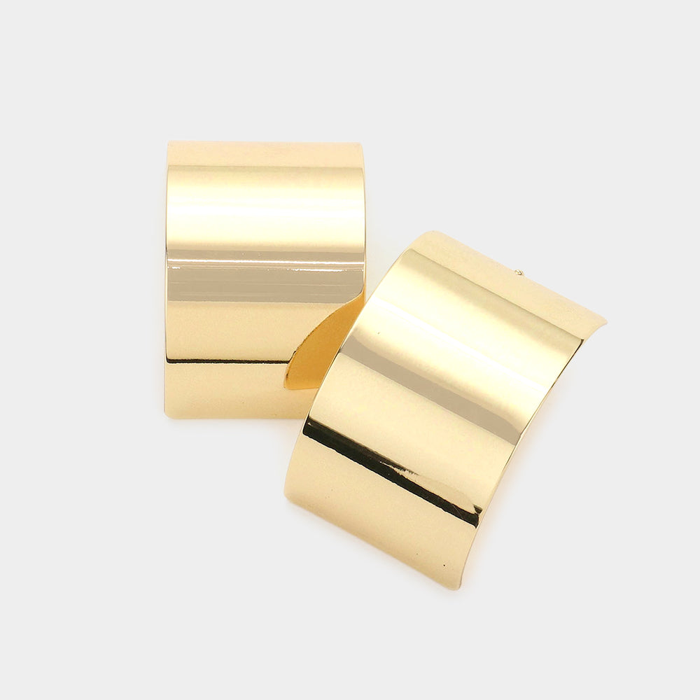 Lori Metal Curve Earrings