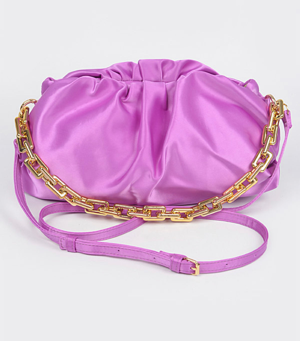 Satin Chic Clutch Bag