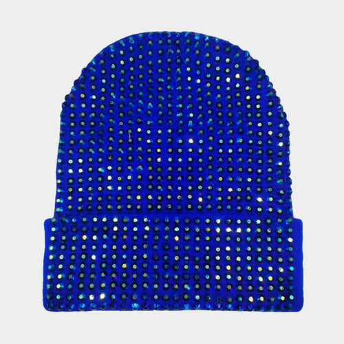 Studded Beanie Hat