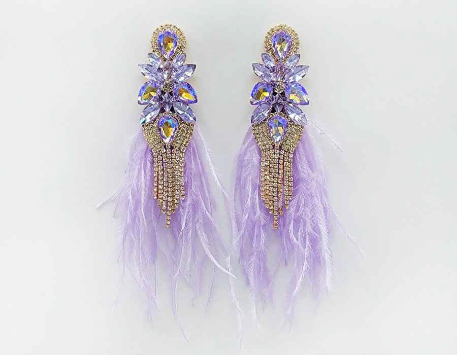 Feather Luxe Earrings
