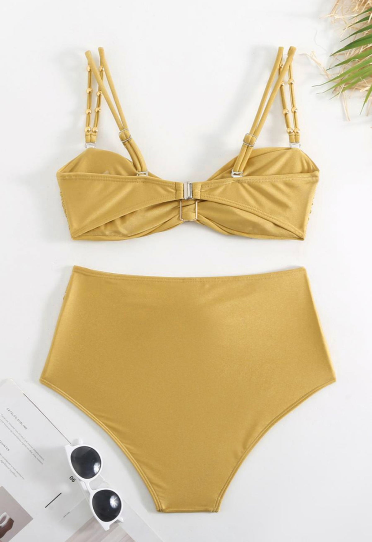 Golden Hour 3Pc Swimwear + Skirt Set