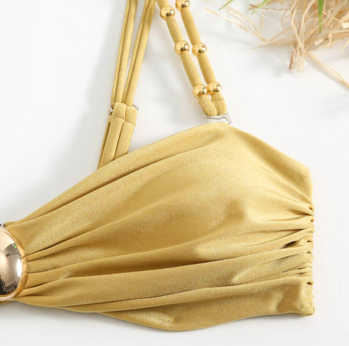 Golden Hour 3Pc Swimwear + Skirt Set