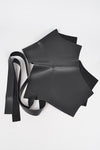 Faux Leather Skirt Belt (Plus Size)