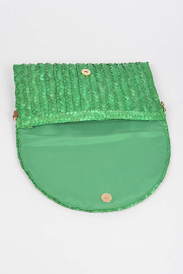 Straw Fashion Clutch