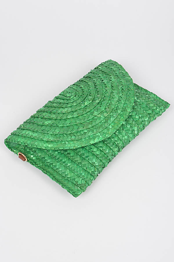 Straw Fashion Clutch