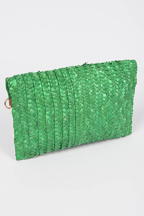 Straw Fashion Clutch