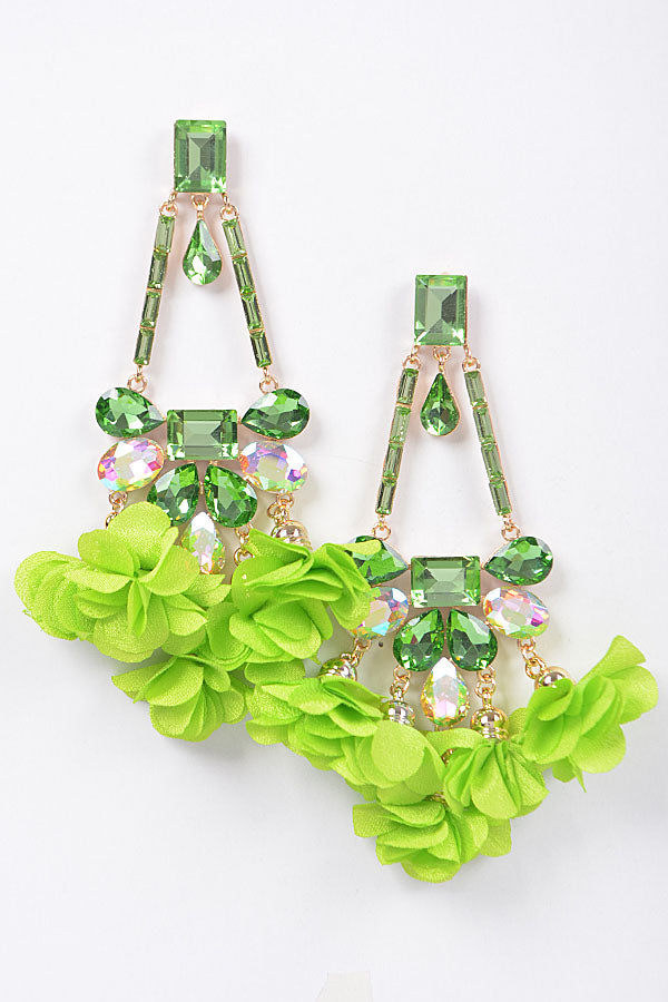 Fly Girl Floral Earrings