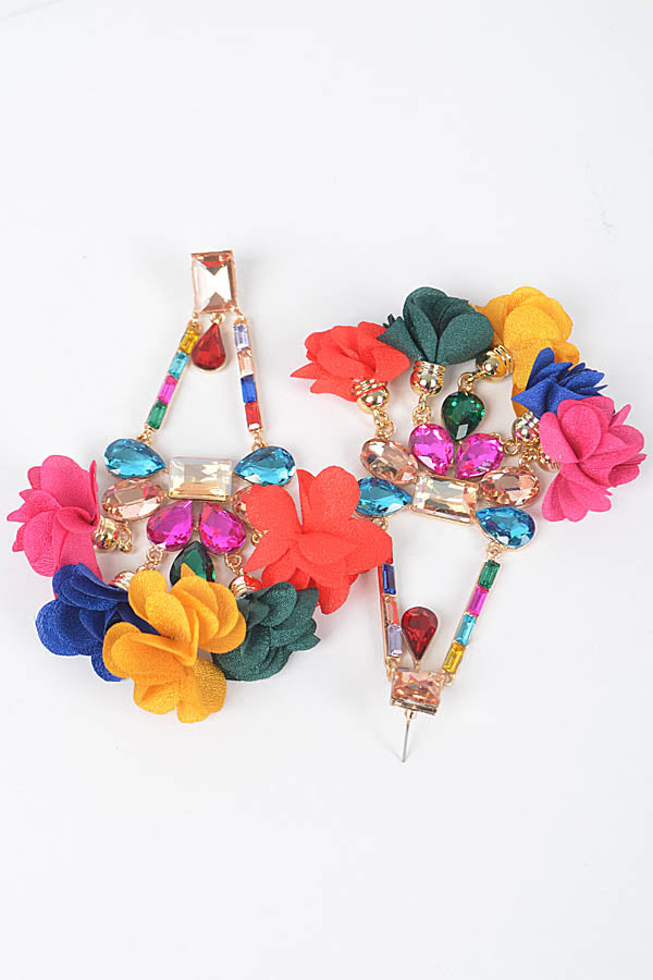 Fly Girl Floral Earrings