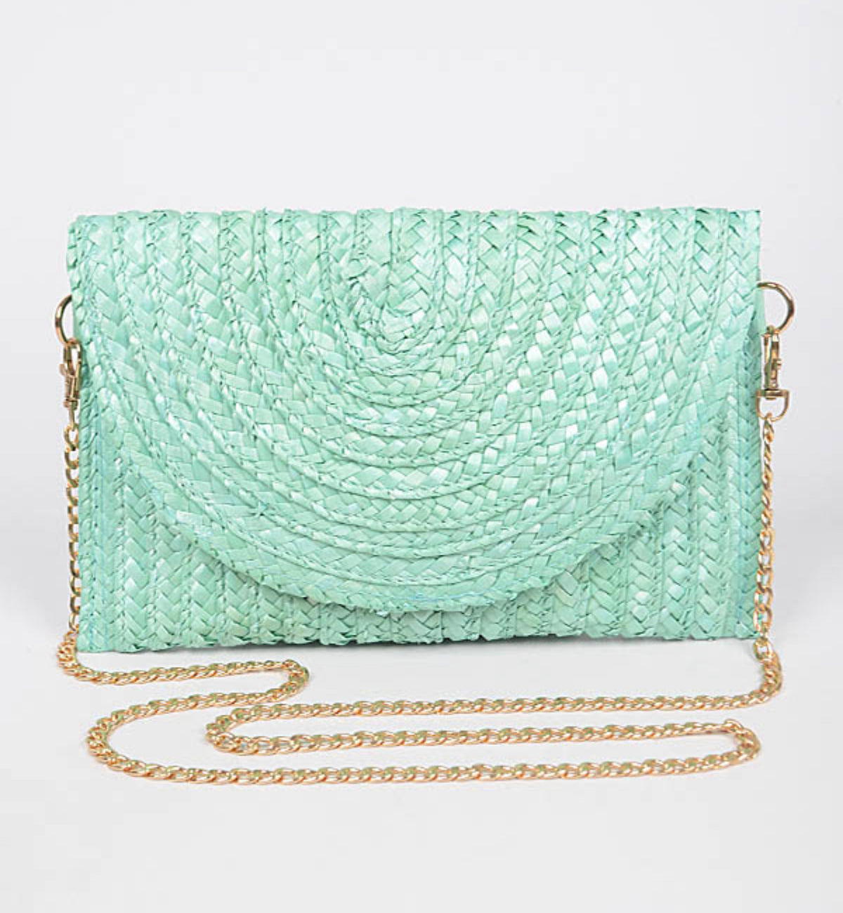 Straw Fashion Clutch