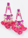 Fly Girl Floral Earrings