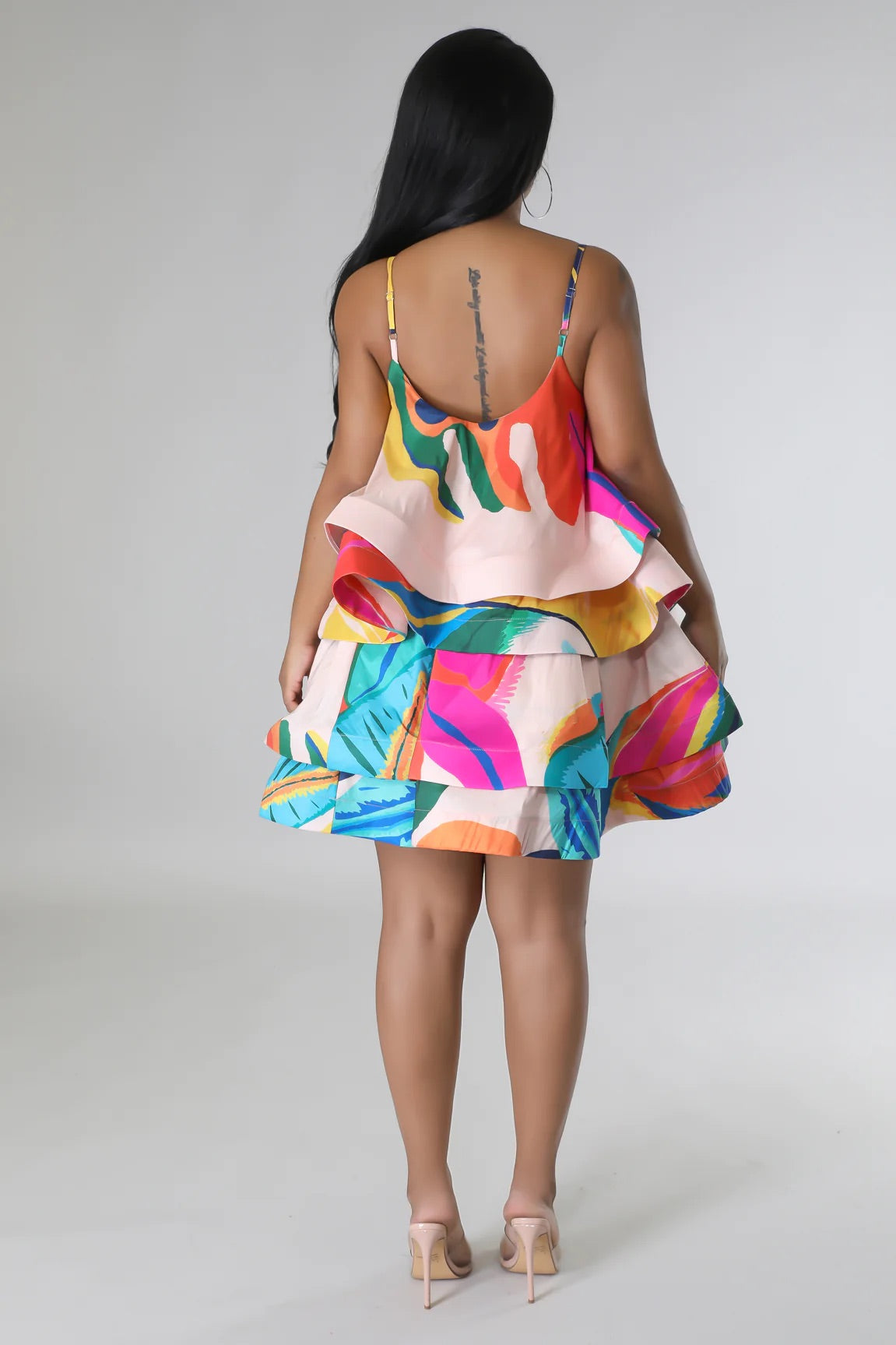 Just Flaunt It Dress (Tropical)