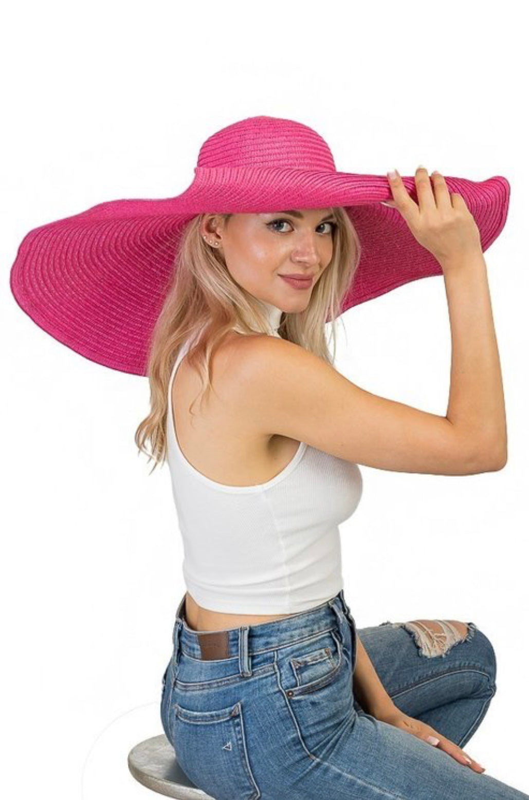 Beach Babe Straw Hat (X-Large)
