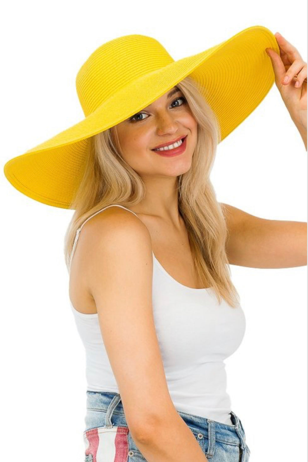 Beach Babe Straw Sun Hat