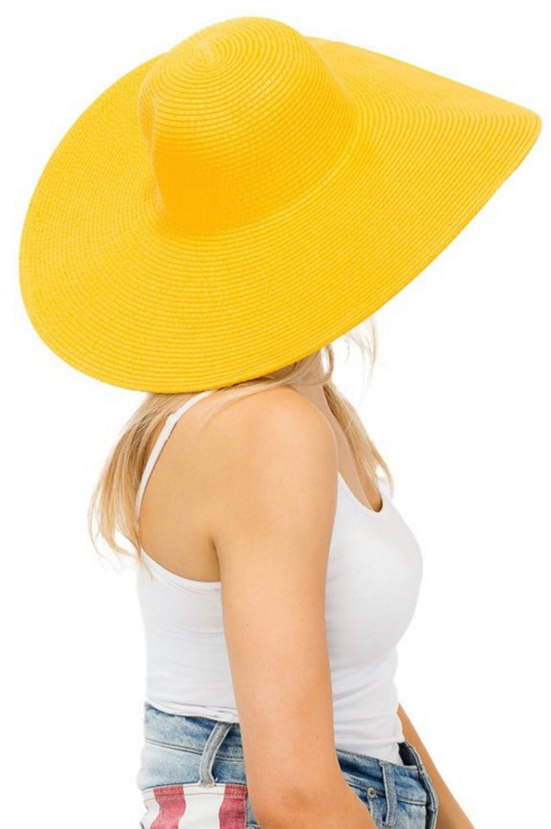 Beach Babe Straw Sun Hat