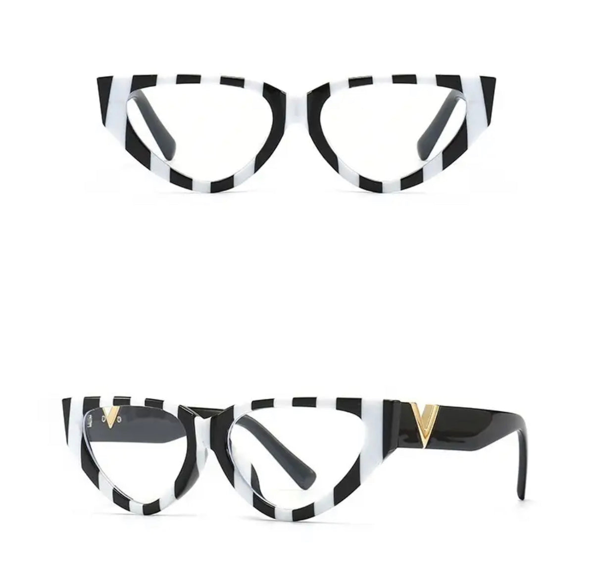 Zebra Eyeglass Frames