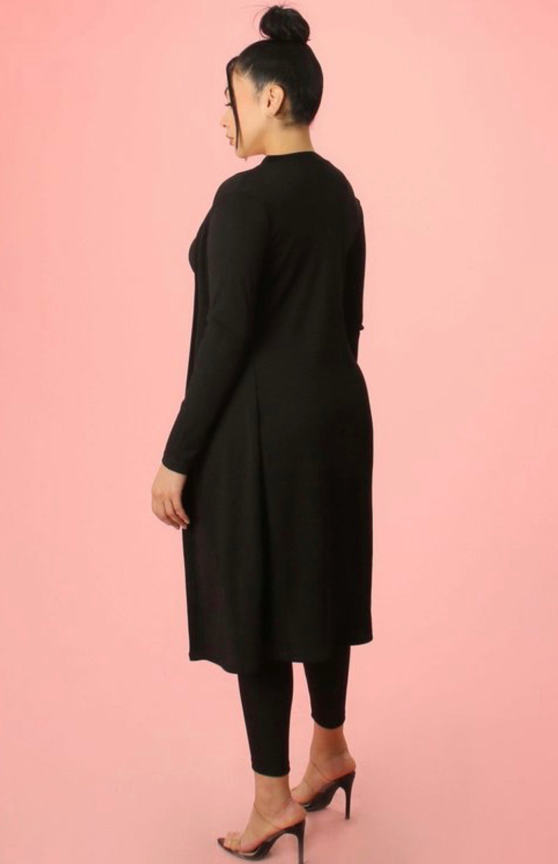 Ribbed Three Piece Casual Set