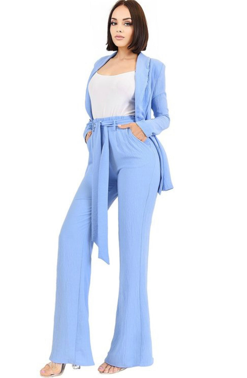 Boss Up Two Piece Pants Set