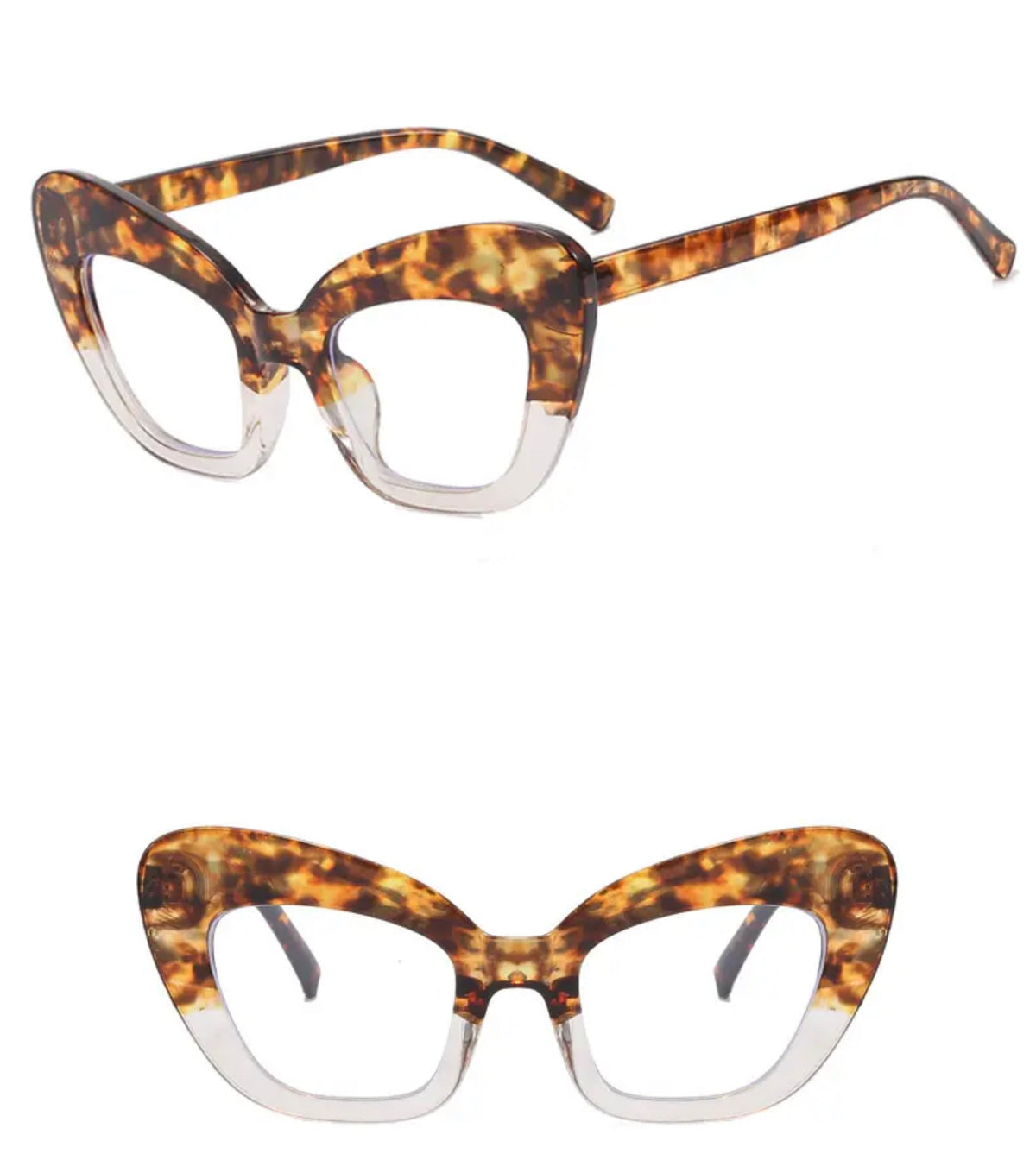 Nikki Eyeglass Frames (Clear Lens)