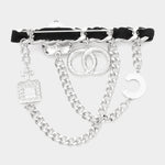 Perfume Bottle Charm Brooch
