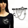 Perfume Bottle Charm Brooch