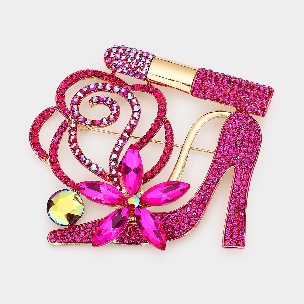 Material Girl Brooch