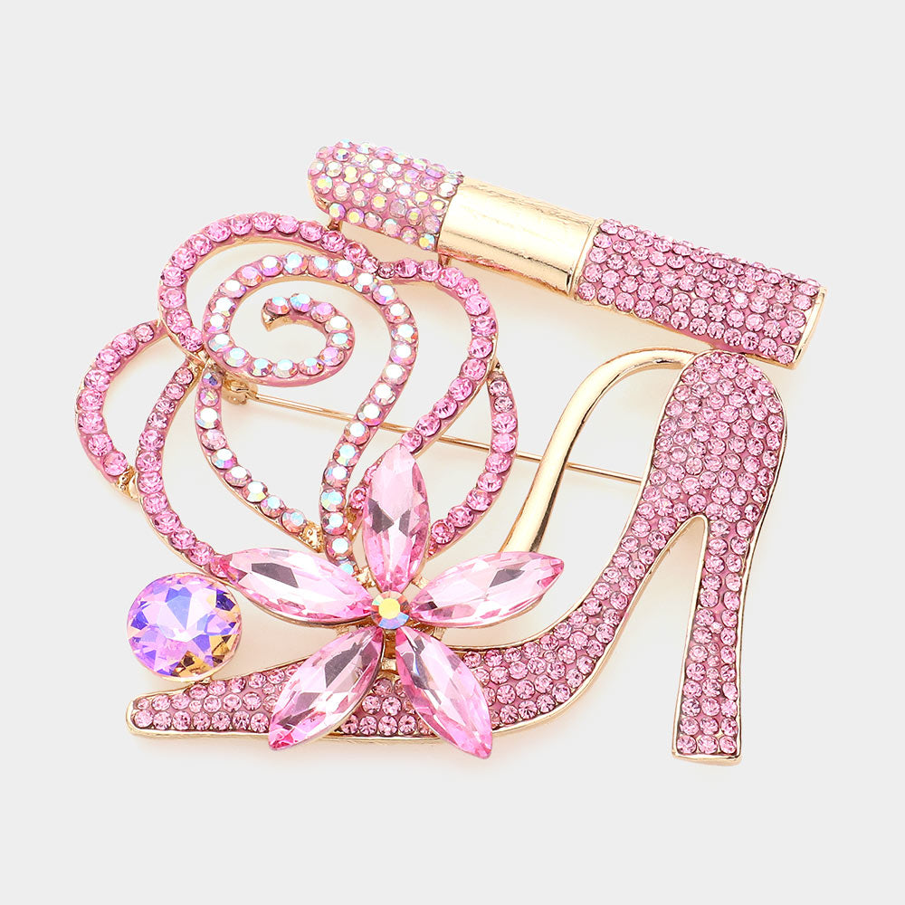 Material Girl Brooch