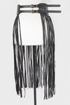 Studded Fringe Belt