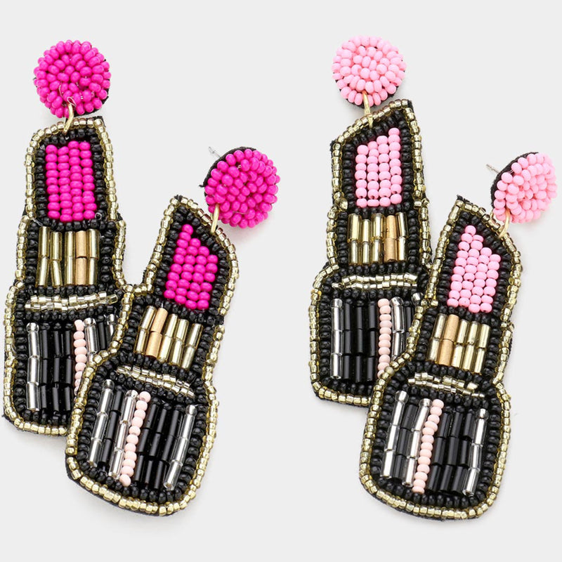 Lipstick Junkie Earrings
