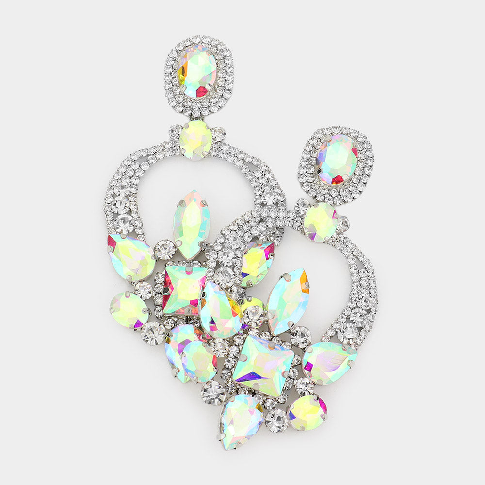 Dynasty Earrings (iridescent)