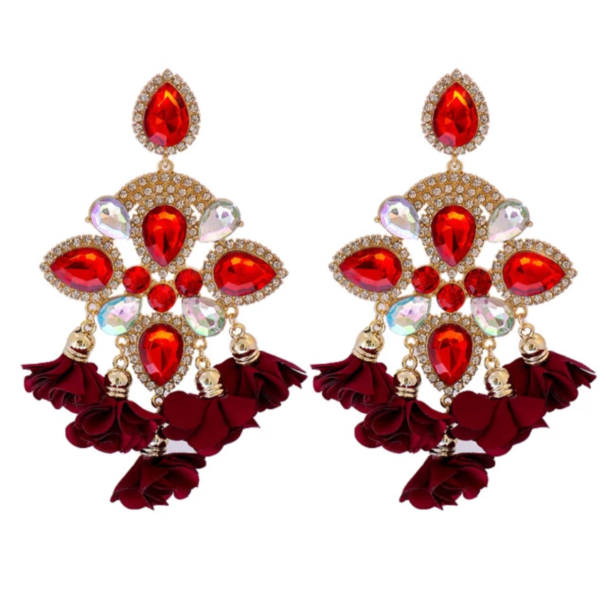 Bella-Lux Fleur Earrings