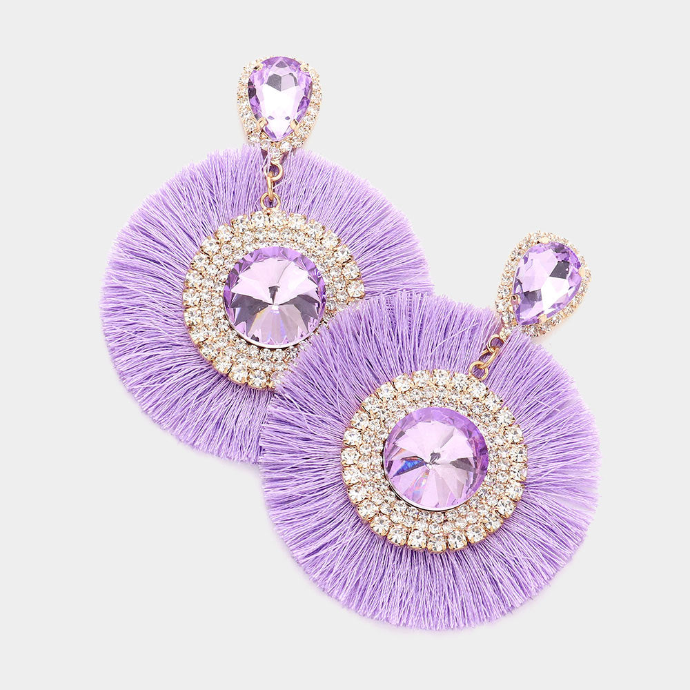 Teardrop Tassel Earrings