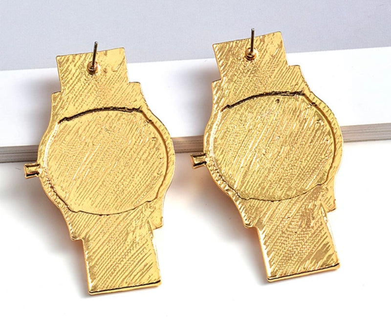 Times Up Earrings