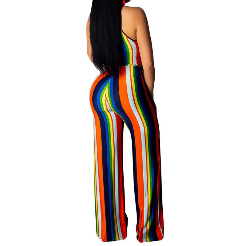 Candy Striped Jumpsuit
