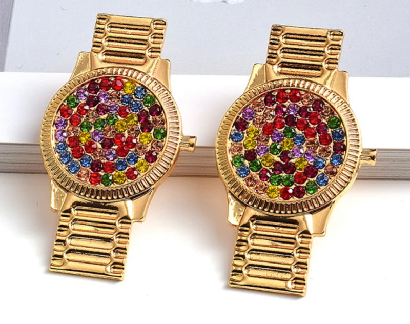 Times Up Earrings