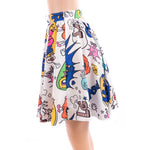 Comic Babe Skater Skirt