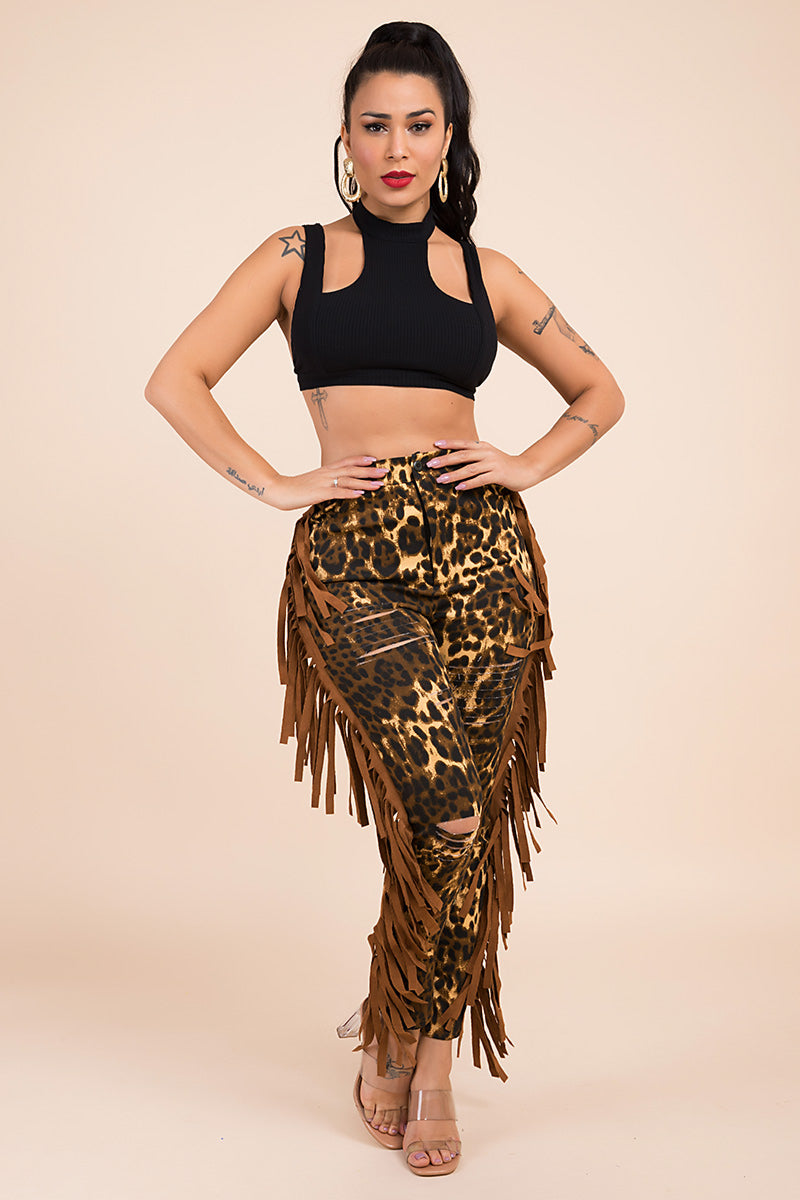 Fringe N Wild Pants