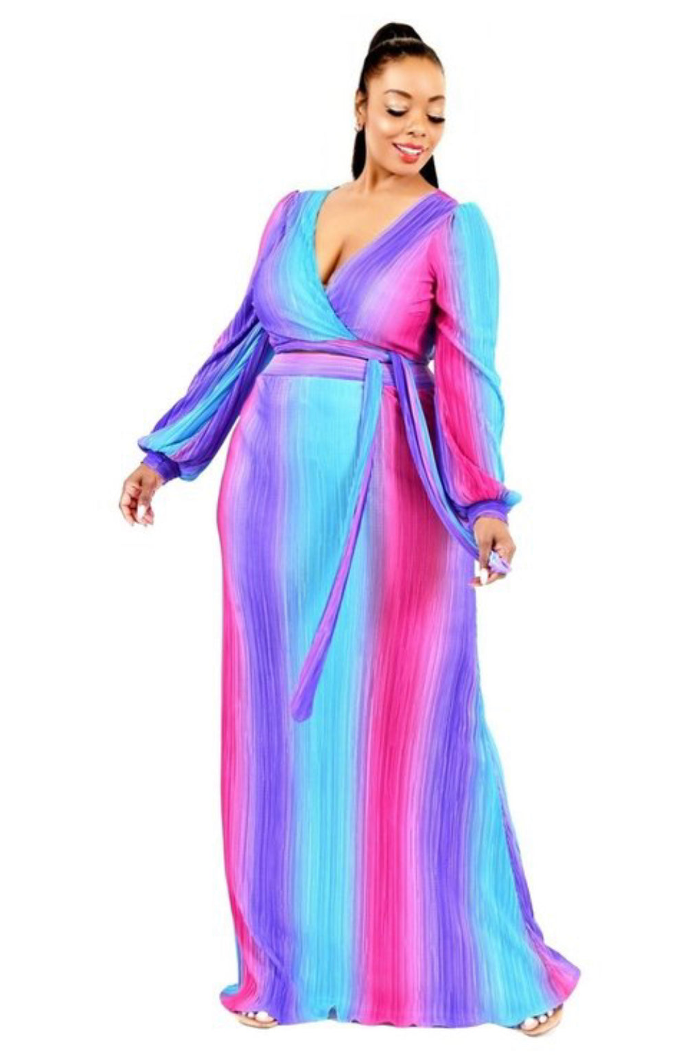 Lola Maxi 2PC Skirt Set (Plus Size)