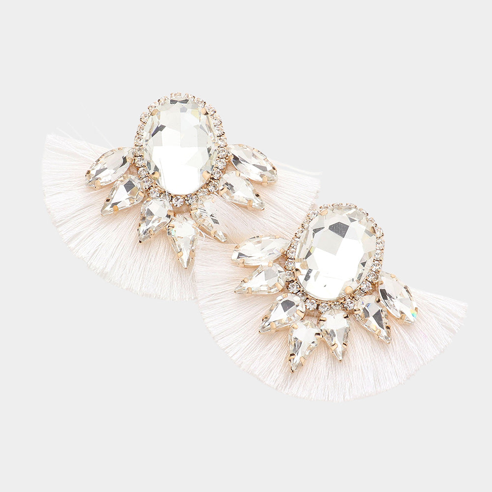 Fan Girl Tassel Earrings