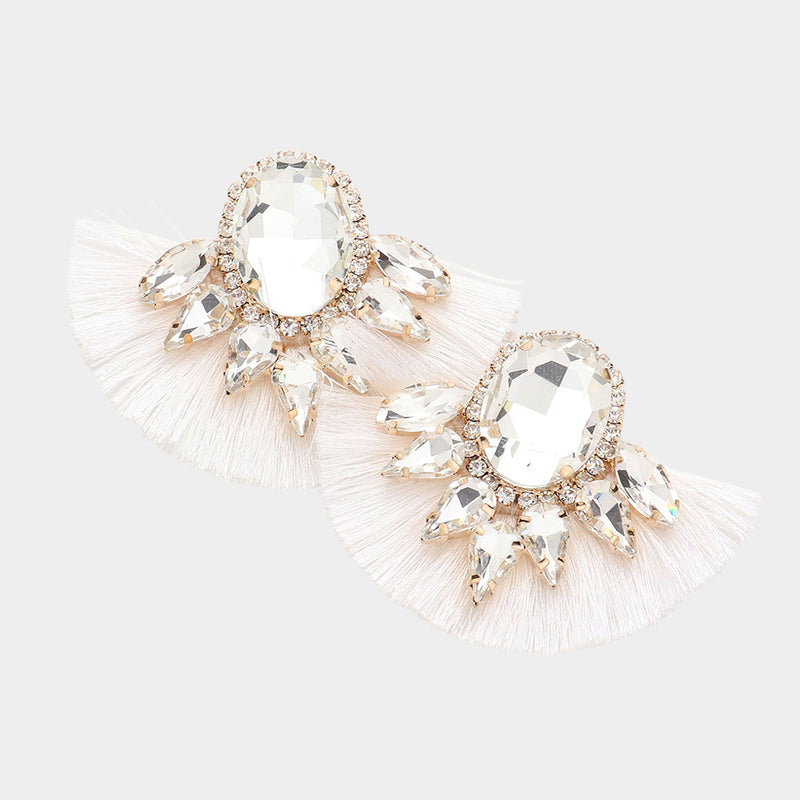 Fan Girl Tassel Earrings