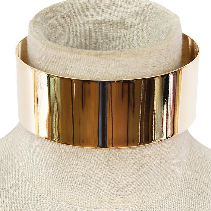 Metal Bar Choker