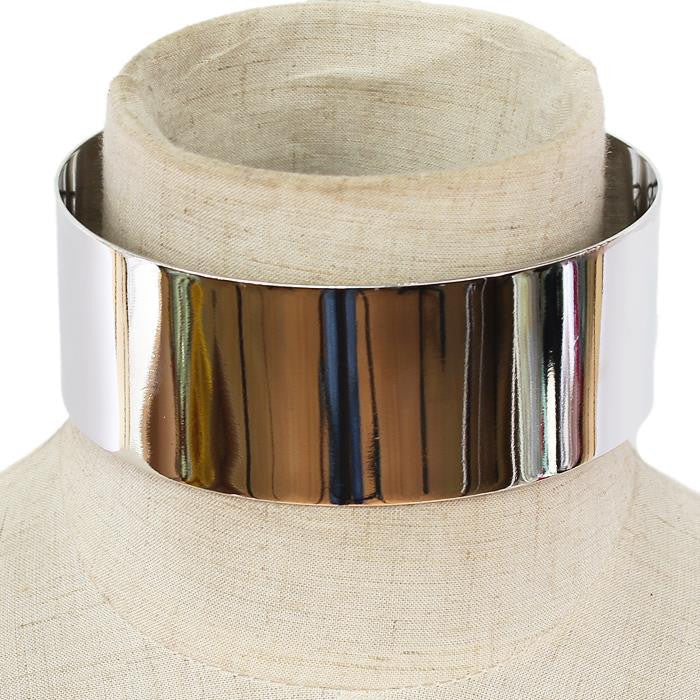Metal Bar Choker