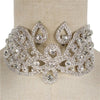 bridal jewelry, rhinestone choker, rhinestone, prom jewelry