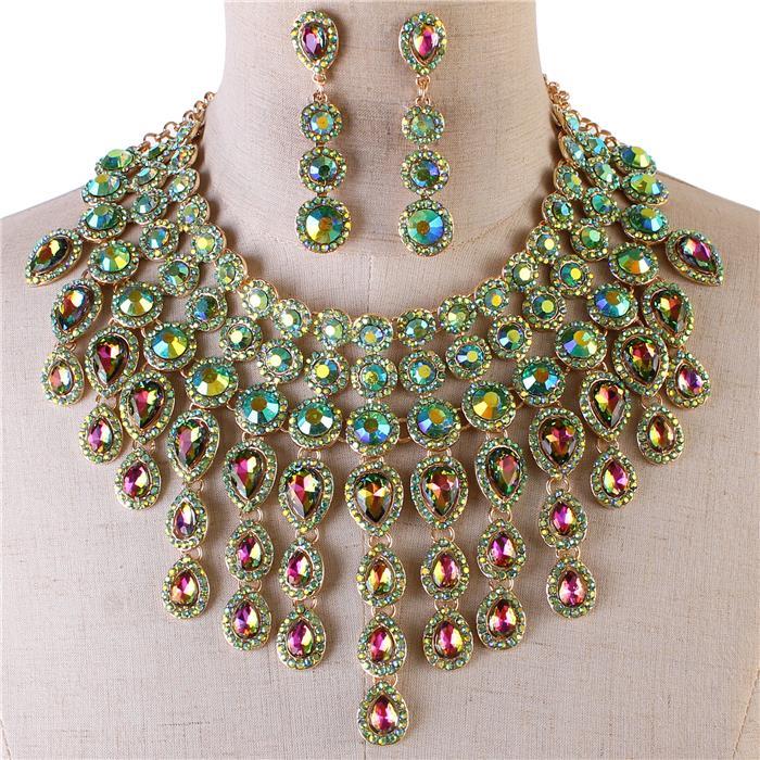 Majestic Crystal Necklace Set