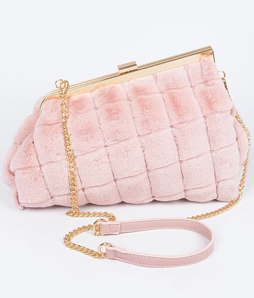 Chloe Faux Fur Handbag
