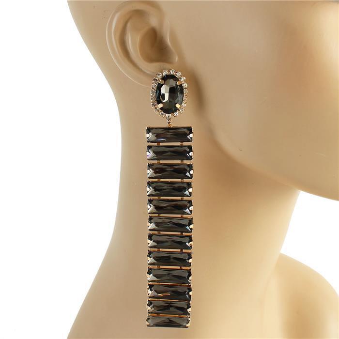 Avalon Crystal Drop Earrings