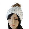 Rhinestone Knit Beanie Hat