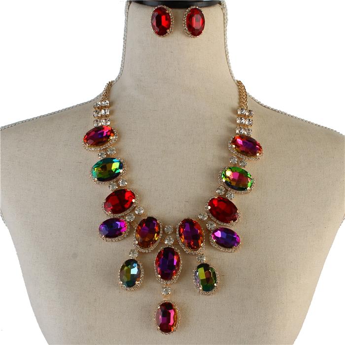 Bella Sparkle Necklace Set