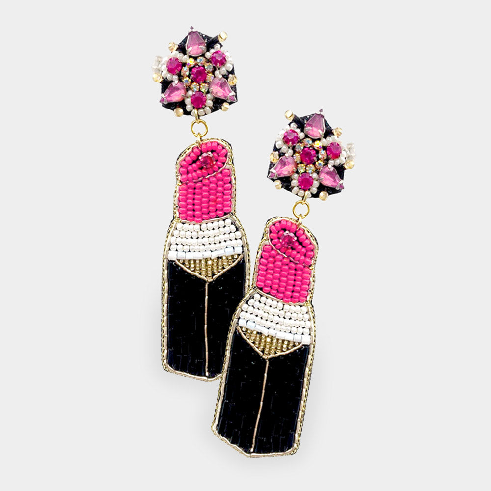 Lipstick Glam Earrings