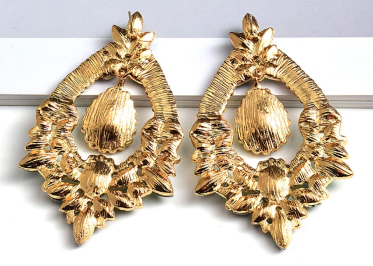 Sasha Crystal Earrings
